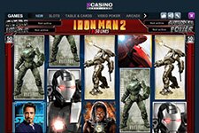 Preview of the Iron Man 2 Slot at SCasino